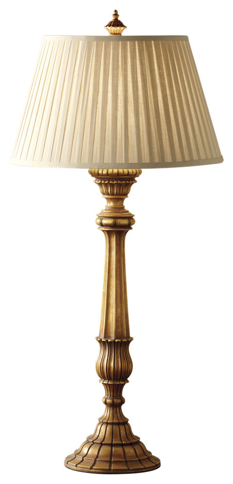 Murray Feiss 9922FLG Rialto 1 Bulb Florentine Gold Lamp