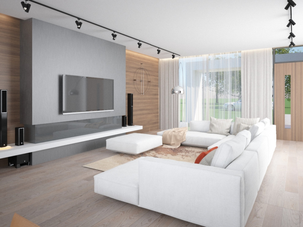 Дом в стиле минимализм