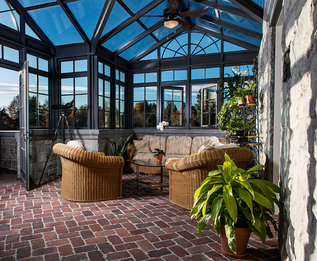 Conservatory & Greenhouse Traditional Sunroom Denver by Diamond