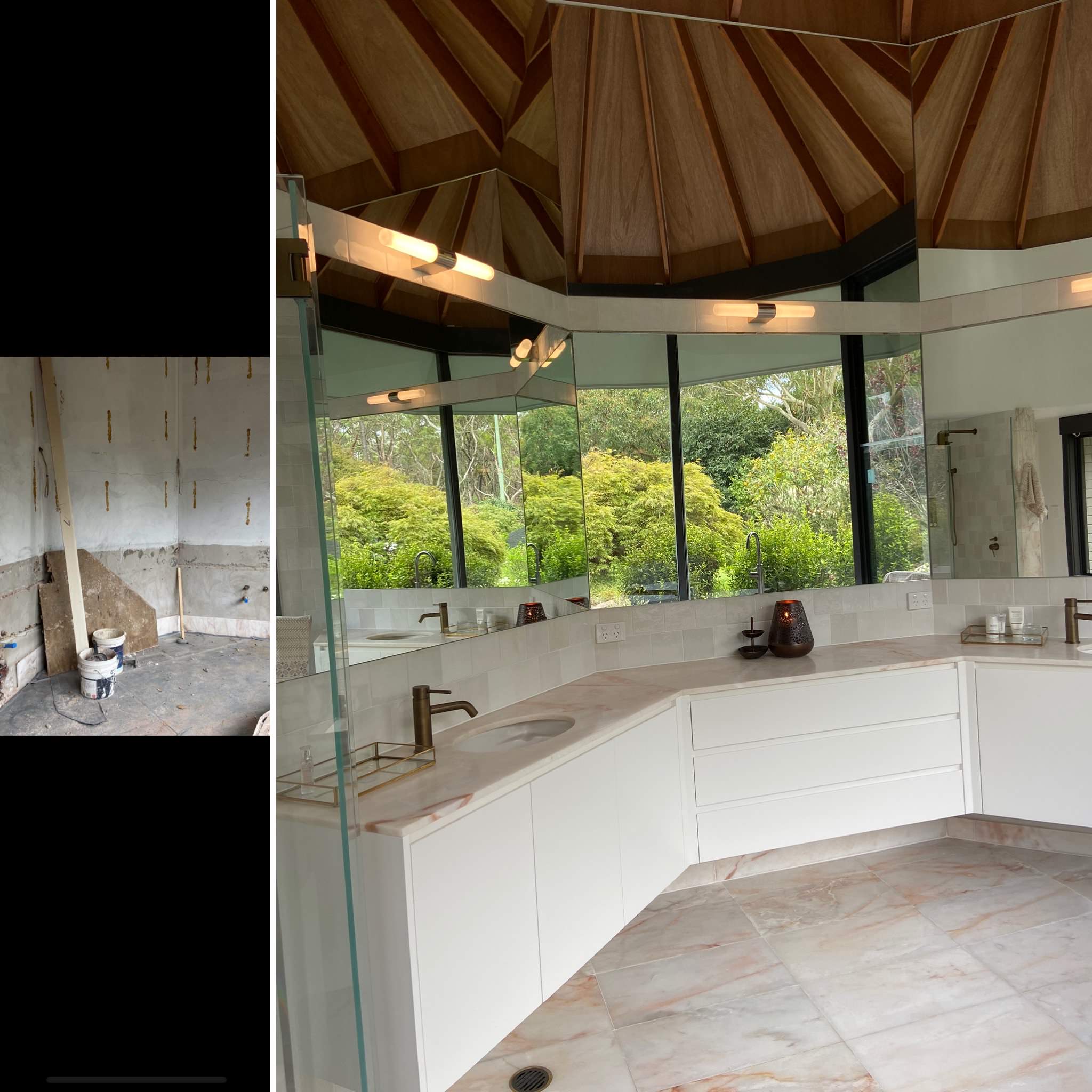 REBUILD OF A GRAND  BATHROOM