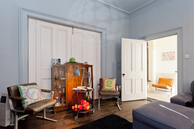Vintage Houses shabby-chic-inspirerad-vardagsrum