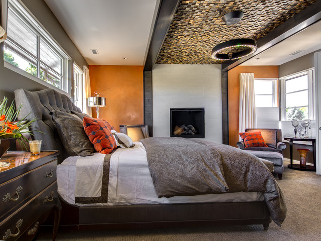 Denver Design Showhome contemporary-bedroom