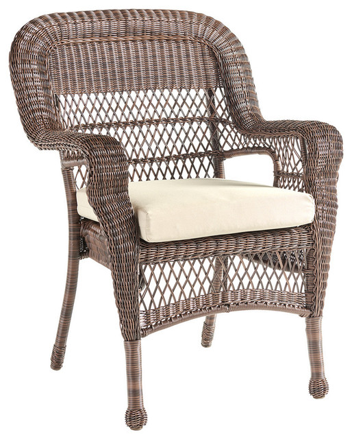 Montego Bay Dining Arm Chair Husk Texture Mist