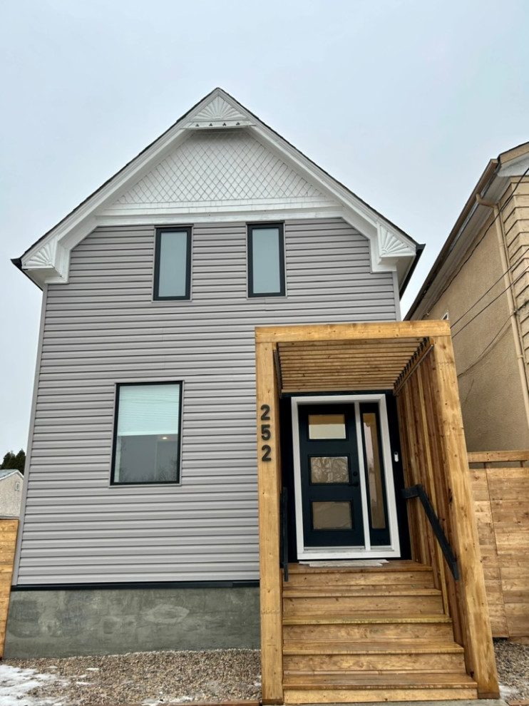 Winnipeg Full Home Revitalization Remodel - Front Exterior