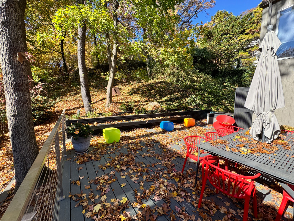 Riverdale, The Bronx, NY  oversized deck