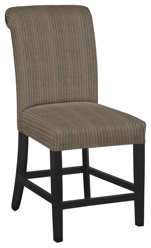 Modern Hekman Woodmark Adrienne Counter Stool Transitional Bar