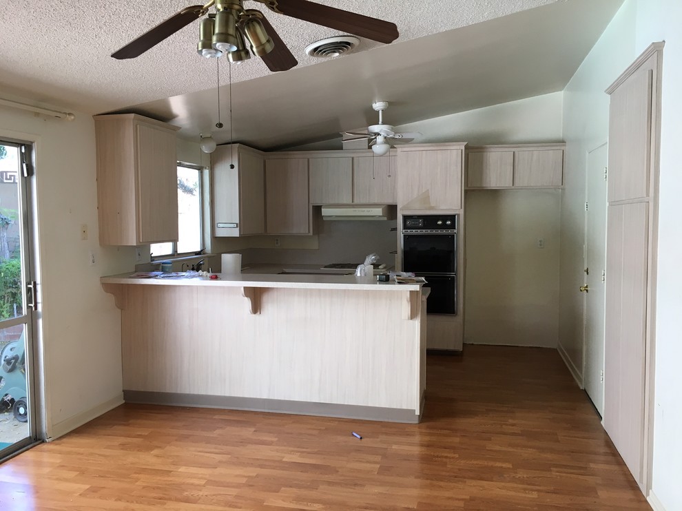 Two different types of wood flooring?