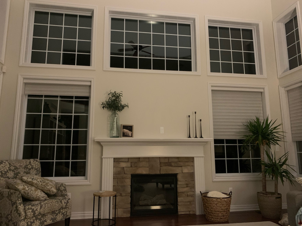 what to hang above fireplace?