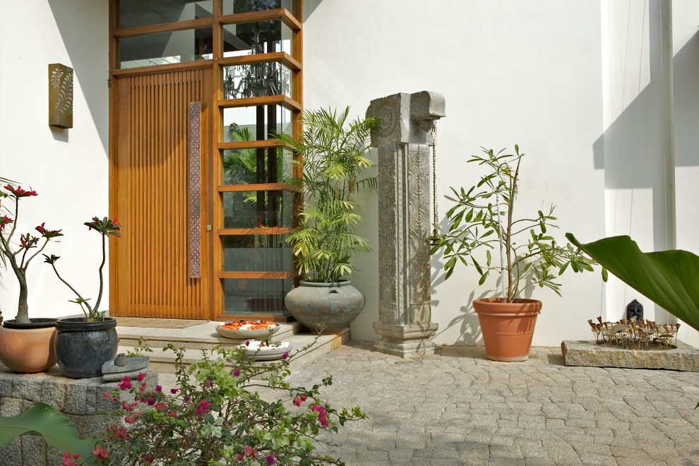 Photo of an asian entryway in Hyderabad.