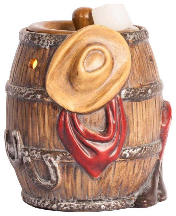Scentsationals Home Fragrance Texas Barrel FullSize Wax Warmer w/25W