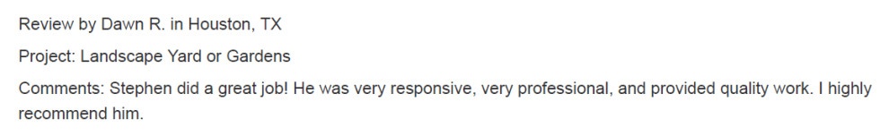 Customer Testimonials