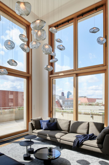 Franz&ouml;sische Stra&szlig;e contemporary-living-room