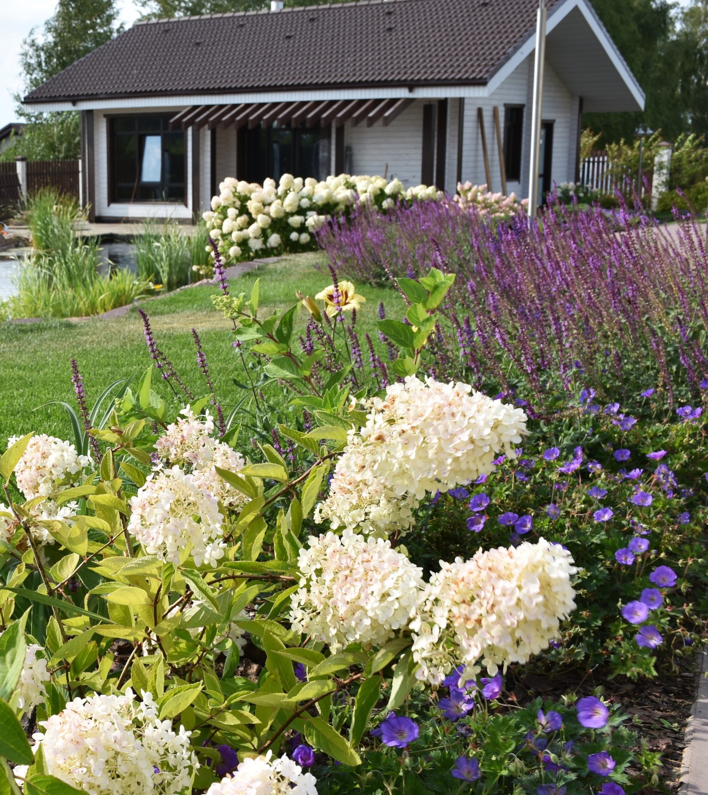 Реконструкция сада,  КП "Терраски"