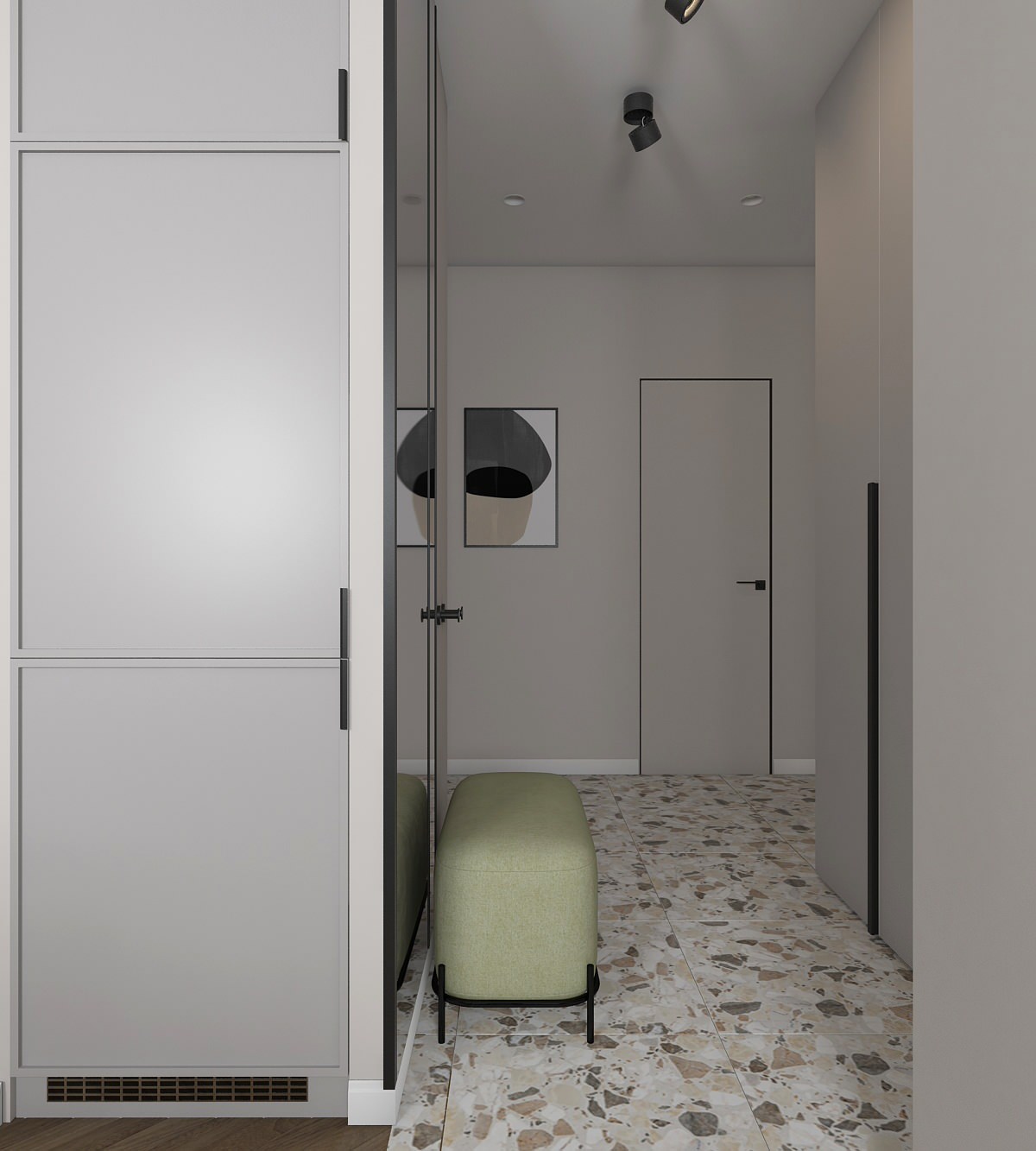 Квартира с нотками графики