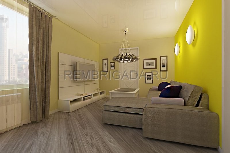 Дизайн проект квартиры 85 м2