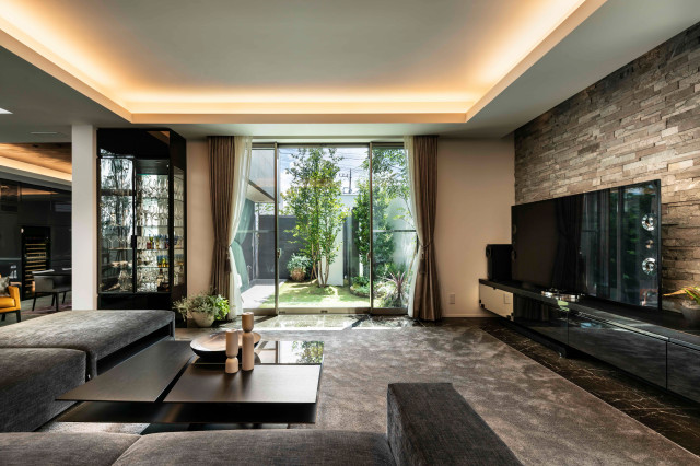 Noble style moderne-salon