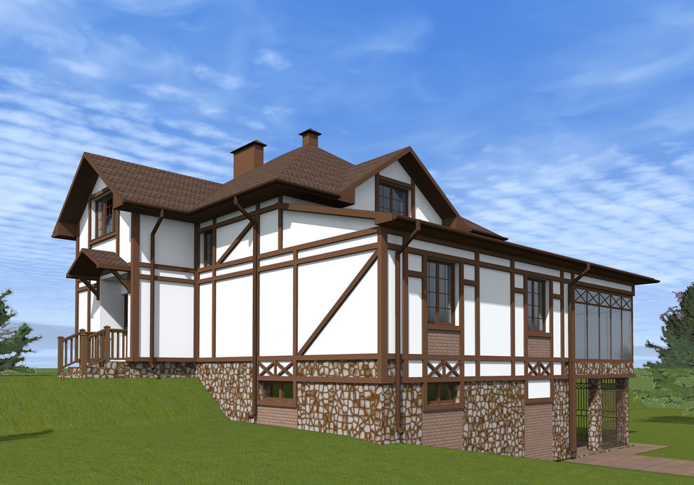 Дом в стиле Фахверк / House in Fahwerk style
