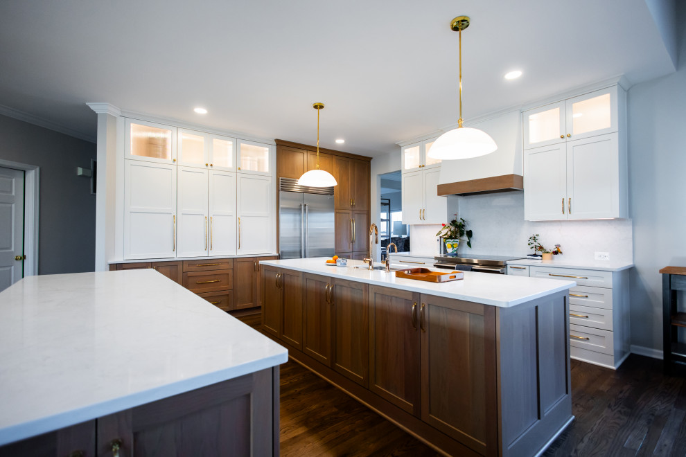 Inspiration for a transitional home design remodel in Baltimore