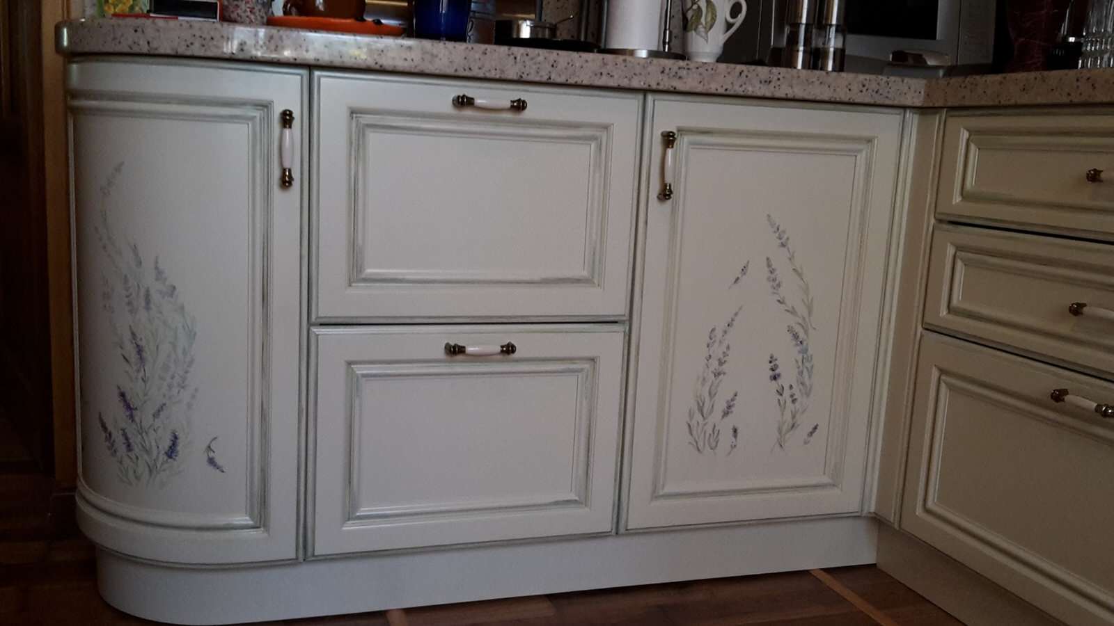 Кухня "Букет лаванды"