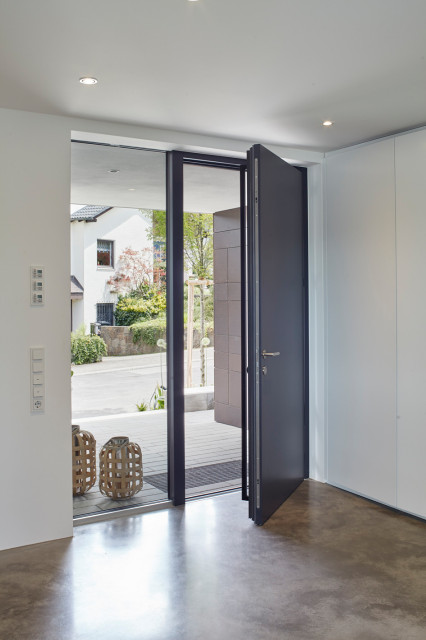 Haus S-W moderno-ingresso