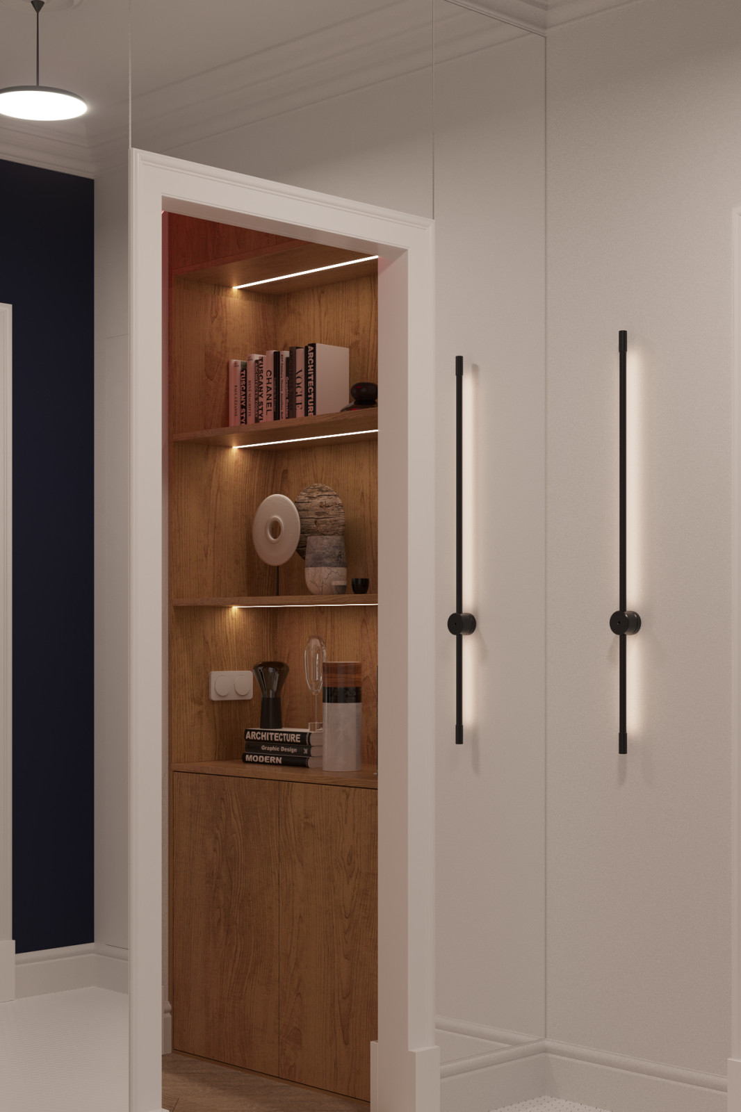 Проект интерьера квартиры "DANSE"