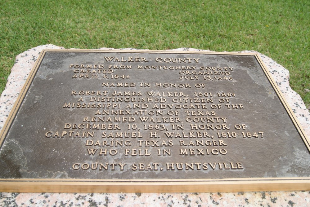 Walker County - TEXAS HISTORICAL MARKERS