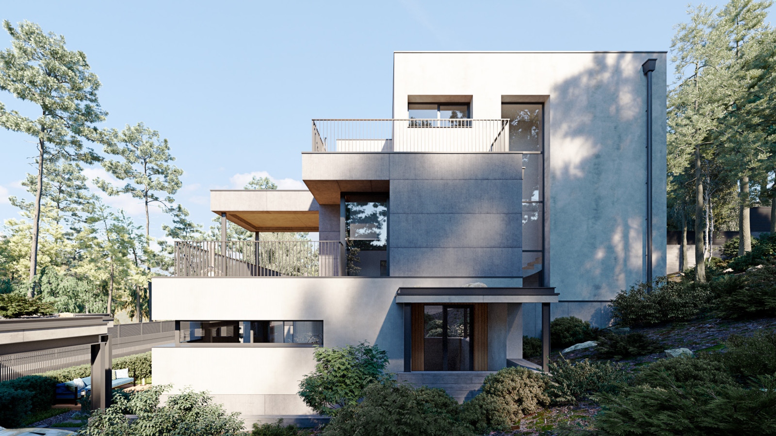 Дом в деревне Порошкино