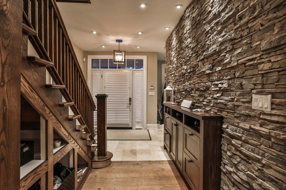 Home design - rustic home design idea in Toronto