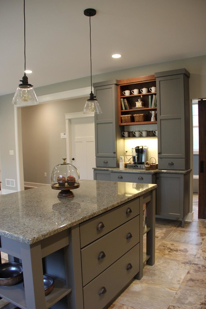 Ornamental Granite kitchen by Down East Fabrication - Contemporary