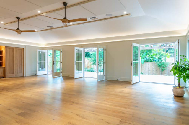 Biophilic Center for Yoga and Mindfulness contemporary-terrace
