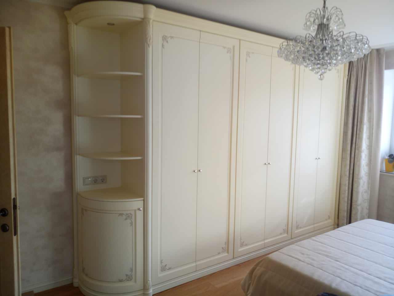 Интерьер  спальни для архитектора Литвиновой Натальи