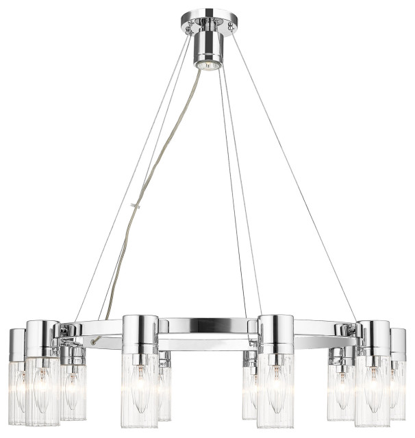 Polished Chrome Livex Lighting 50693-05 Transitional Three Light Mini Chandelier from Midtown Collection Finish Polished Chrome Livex Lighting 50693-05 Transitional Three Light Mini Chandelier from Midtown Collection Finish