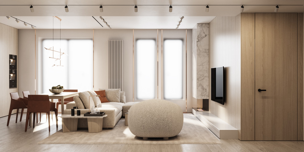 Дизайн интерьера четырехкомнатной квартиры