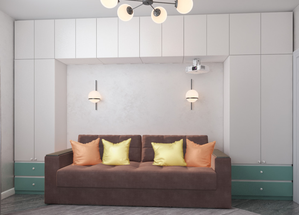 Интерьер двухкомнатной квартиры в ЖК Университетский парк