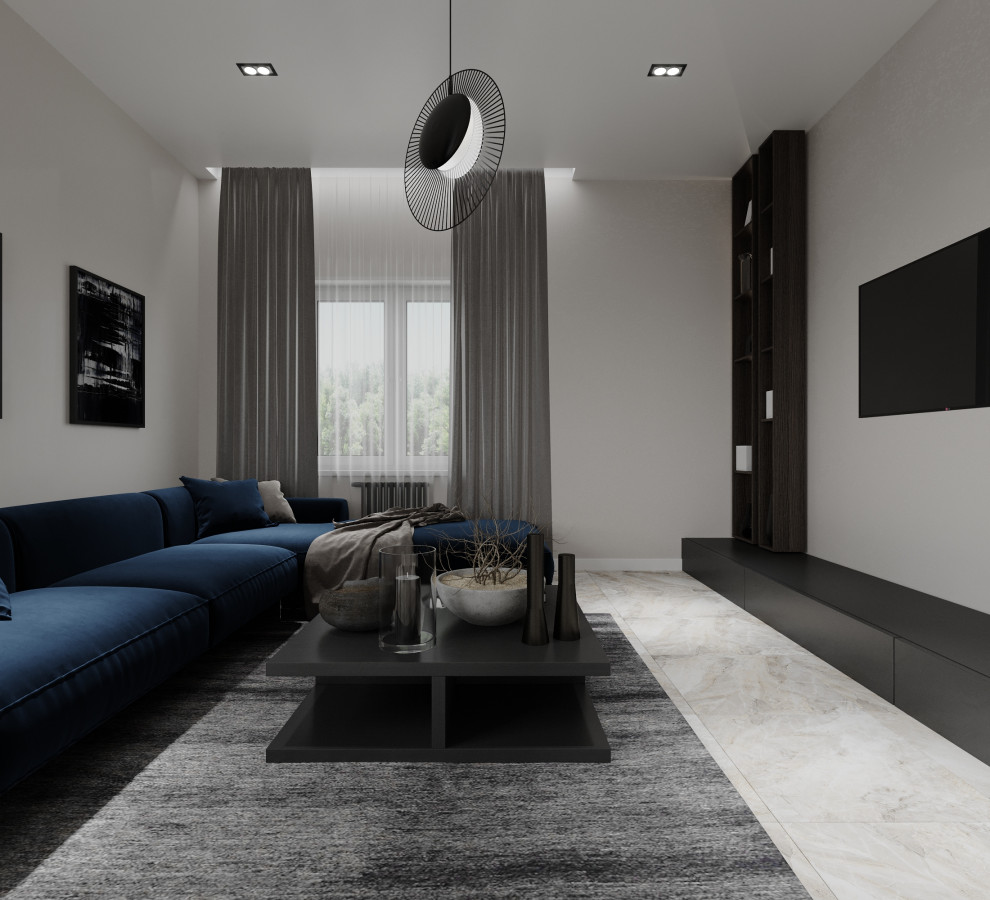 Кухня-гостиная частный дом Москва