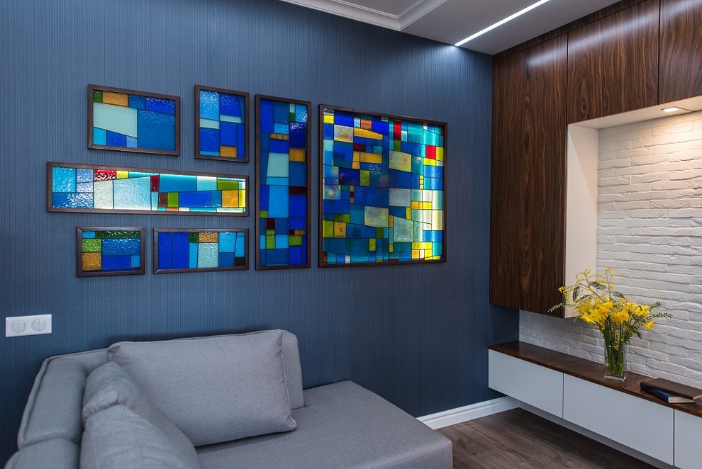 Гостиная с видом на бухту