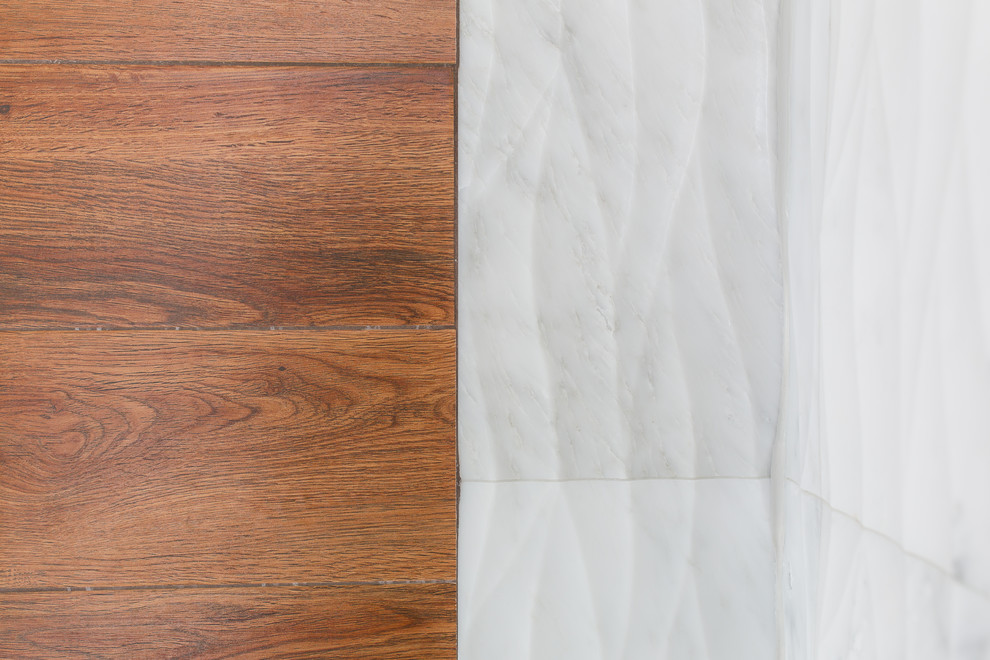 Hinman Master Bath | Roxborough Park, CO | Modern Farmhouse Renovation