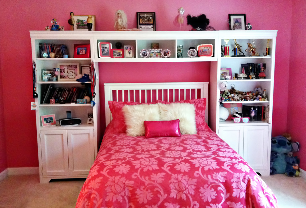 Pink Teen Bedroom Kids Boston By Youre Home C