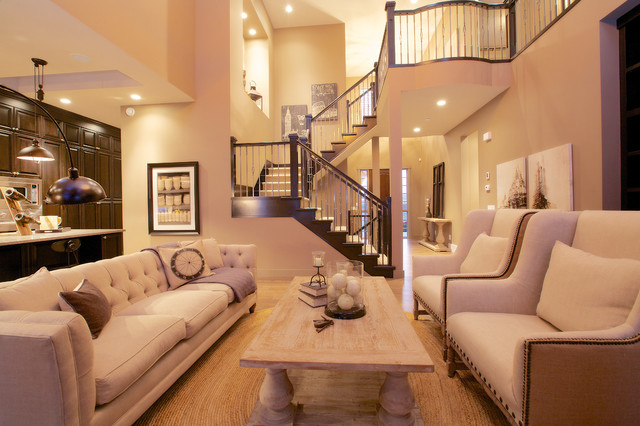 Waterford in Valley Pointe contemporary-vardagsrum