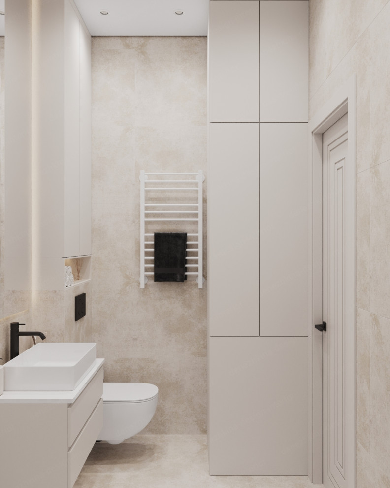 Дизайн проект 1 комнатной квартиры - ЖК Прокшино