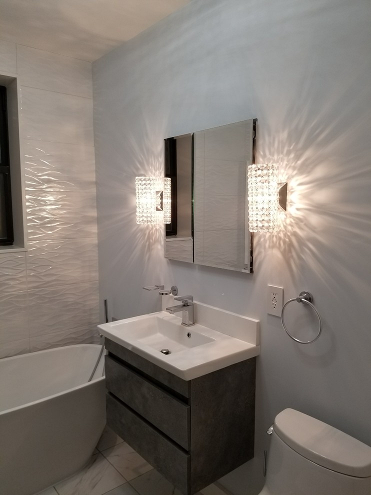 Complete bathroom renovation in Forest Hills