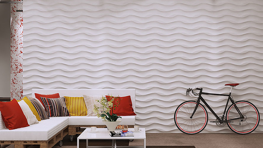 3D панели в дизайне