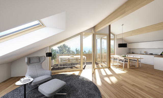 Multi-Generation Housing - Weyarn modern-ytbehandling
