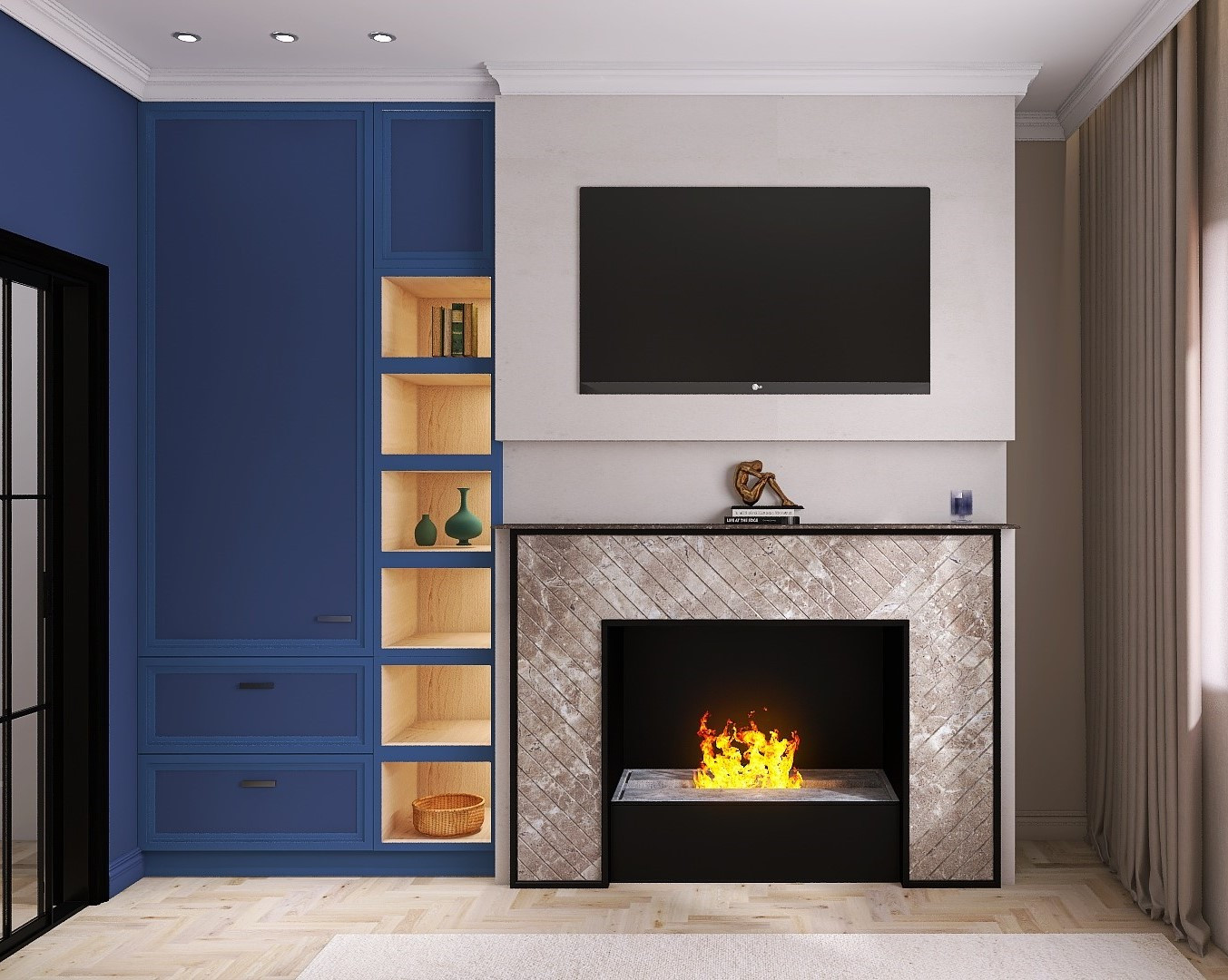 Трехкомнатная квартира