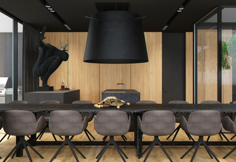 Лаунж зона на крыше офиса