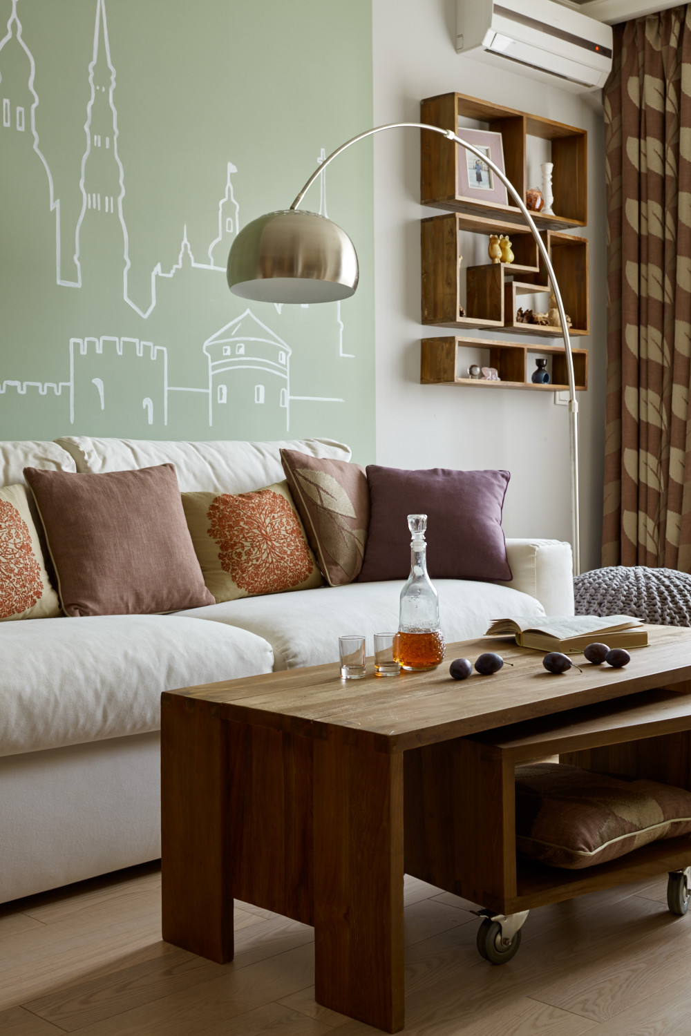 УЮТНАЯ КВАРТИРА В СТИЛЕ ЭКО ДЛЯ МАТЕРИ И ДОЧЕРИ