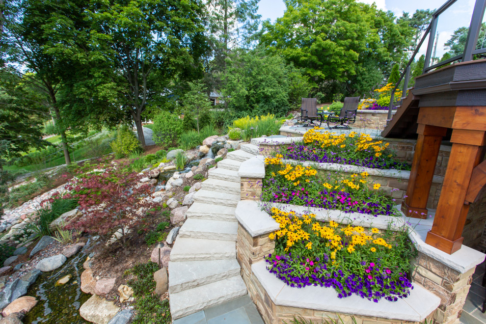 This is an example of a garden in Milwaukee.