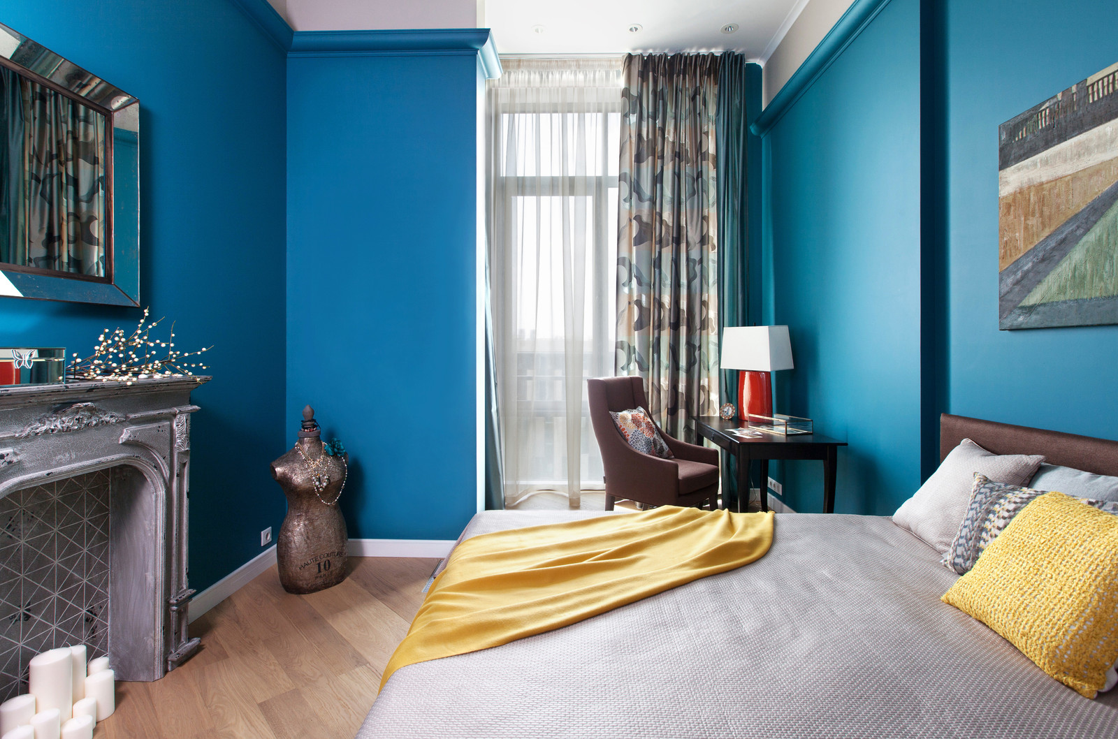 Супер яркая квартира. Сколково парк