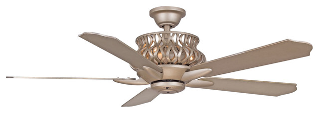 Estela 52 Ceiling Fan Iced Gold