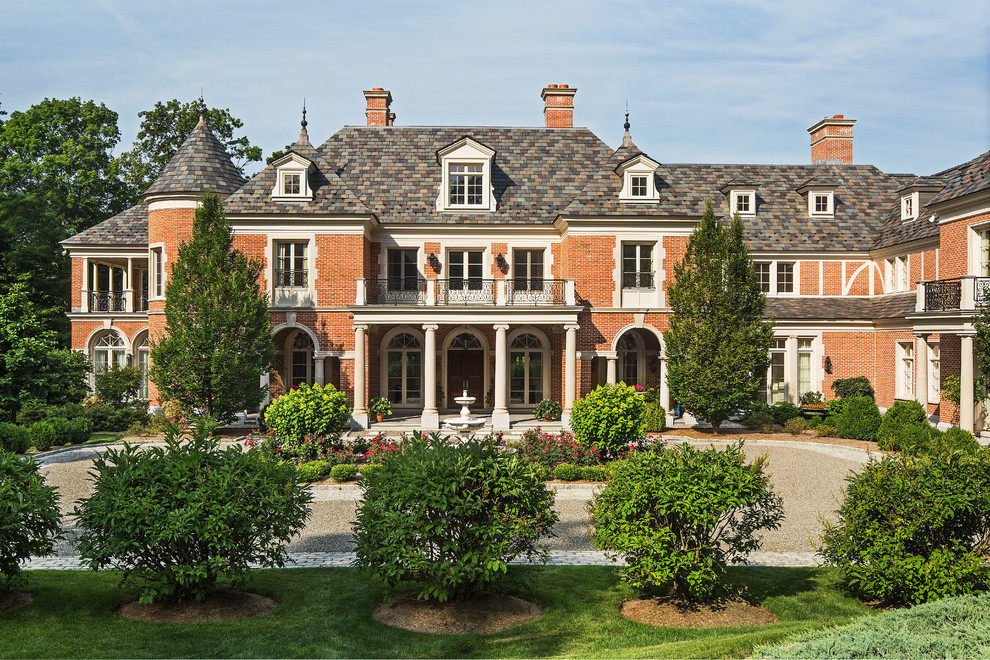 Grand French Chateau Traditional New York by Wadia Associates Houzz